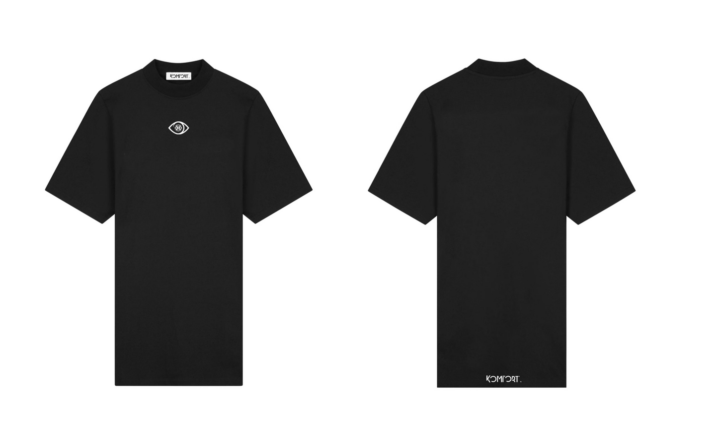 Woman jersey dress black '25