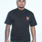 Nightwise collection '26 black tshirt