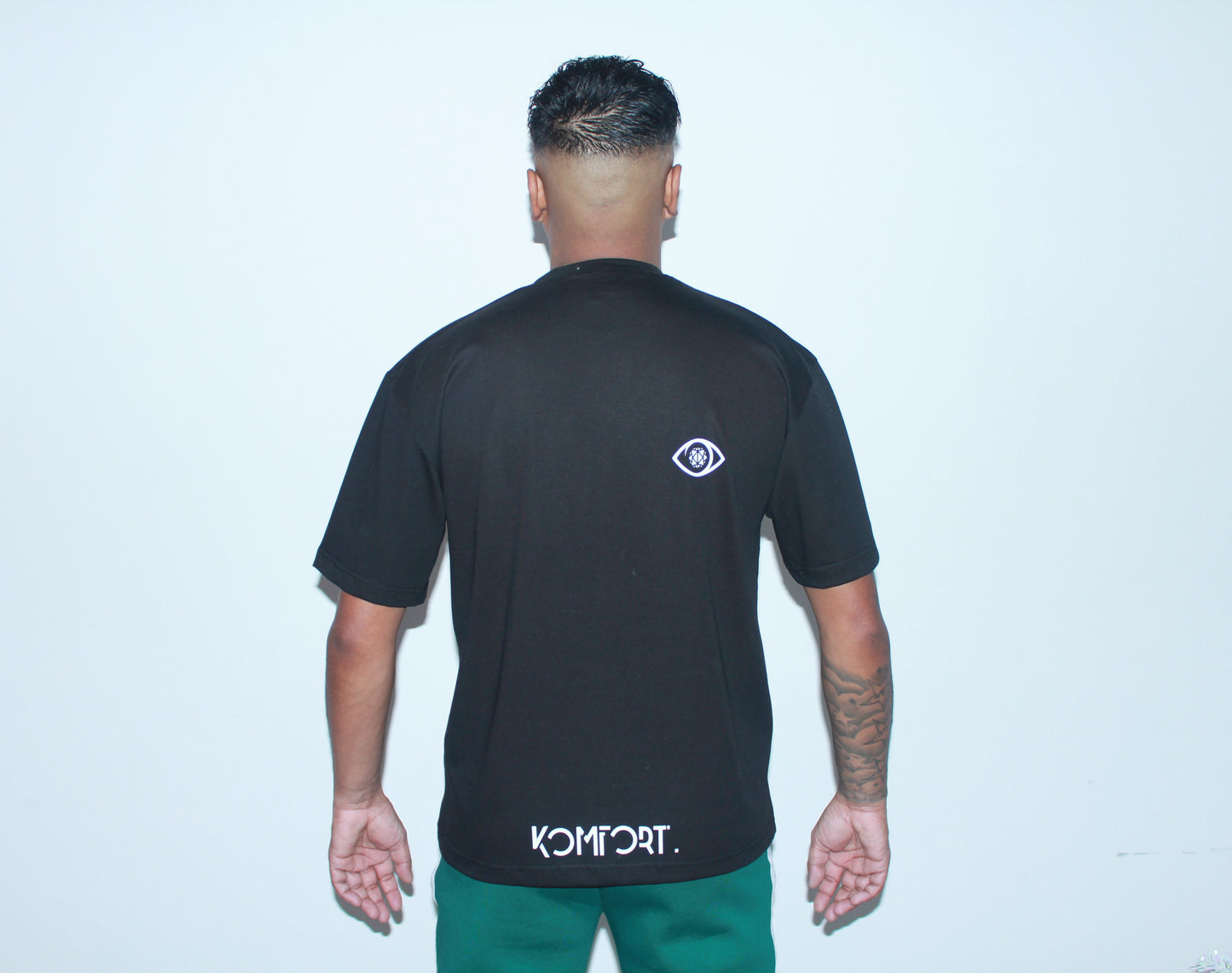 Nightwise collection '26 black tshirt